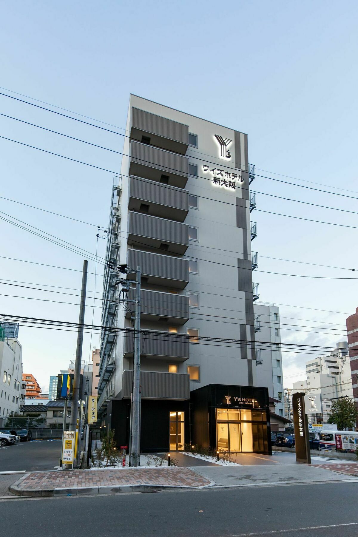 Y'S Hotel Shin Osaca Exterior foto